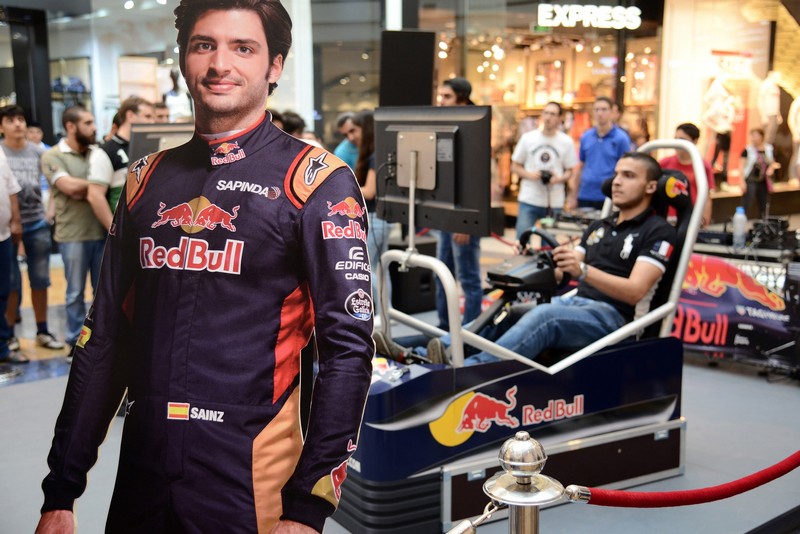 City Centre Beirut exclusively showcased the Formula 1 car in the mall